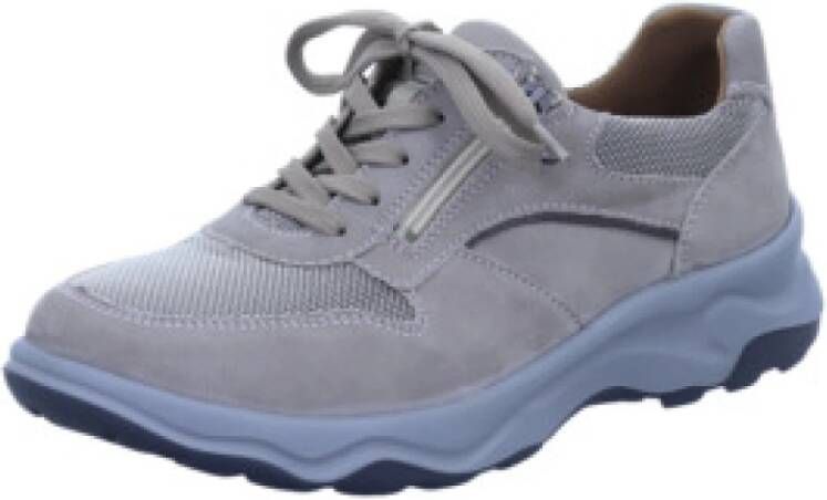 Waldläufer Casual Beige Veterschoen voor Dames