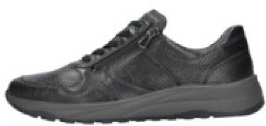Waldläufer Heren Sneaker 662002-199-001 Zwart Wijdte K - Foto 2