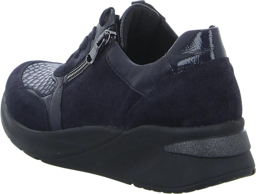 Waldläufer Blauwe Comfortabele en Sportieve Dames Veterschoen Blauw Heren - Foto 5