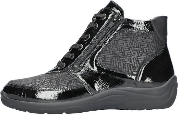 Waldläufer OrthoTritt Dames Veterboot 312H82-319-001 Zwart Wijdte H (38.5) - Foto 4