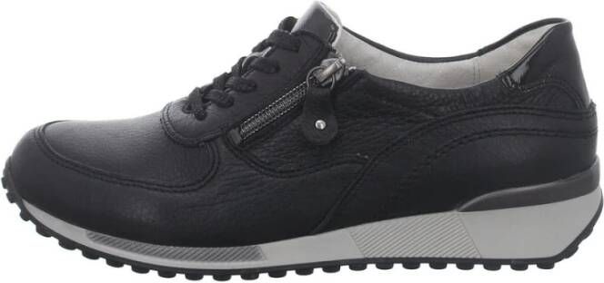 Waldläufer Casual Veterschoenen in Zwart