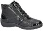 Waldläufer OrthoTritt Dames Veterboot 312H82-319-001 Zwart Wijdte H (38.5) - Thumbnail 2