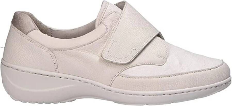 Waldläufer Casual veterschoenen voor dames in beige