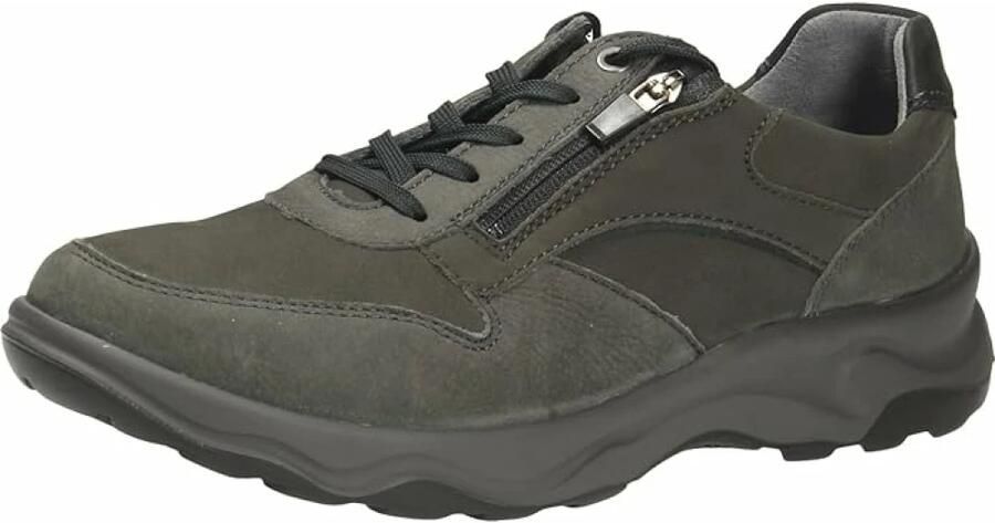 Waldläufer Heren Sneaker 718006-310-696 Donkergrijs Wijdte H (42.5) - Foto 9