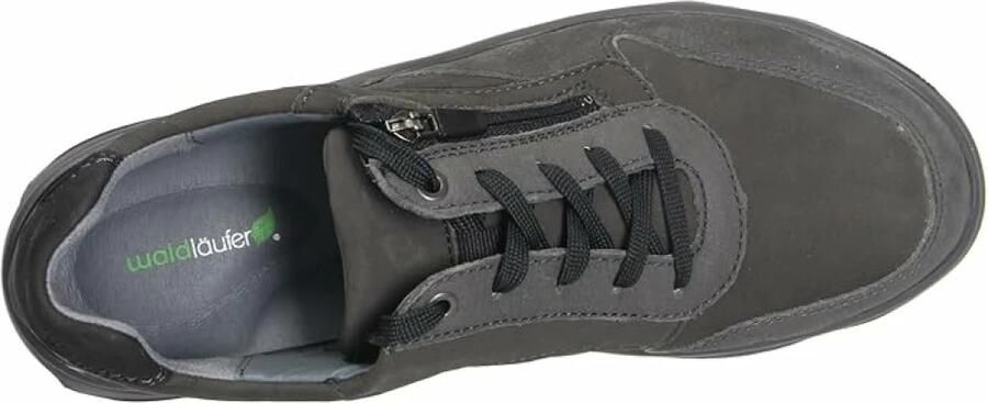 Waldläufer Heren Sneaker 718006-310-696 Donkergrijs Wijdte H (42.5) - Foto 12