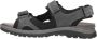Waldläufer Comfort Sandalen voor Heren in Zwart - Thumbnail 1