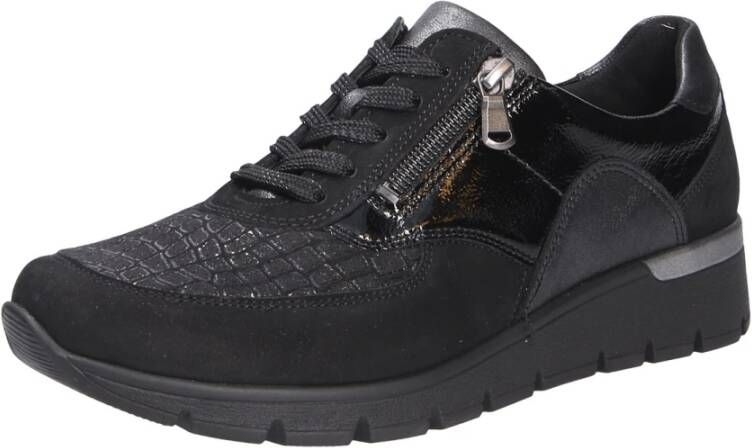 Wäldlaufer Waldläufer OrthoTritt Dames Sneaker 626K02-413-001 Zwart Wijdte K (36.5) - Foto 10