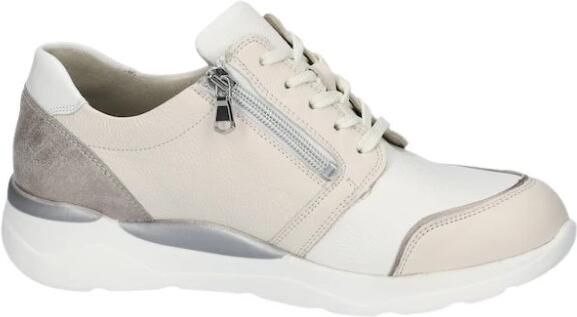 Wäldlaufer Waldlaufer OrthoTritt Sneaker 748H03 500 111 Wit Beige Wijdte H - Foto 2