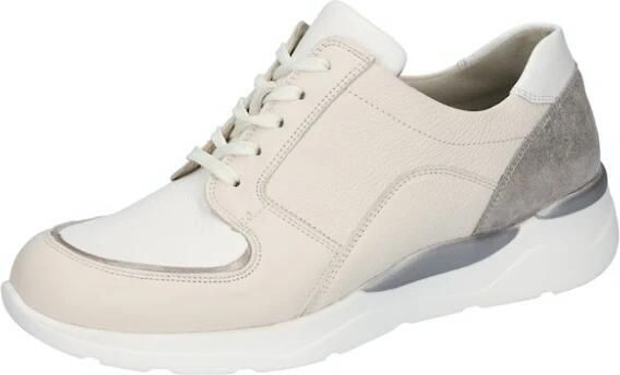 Wäldlaufer Waldlaufer OrthoTritt Sneaker 748H03 500 111 Wit Beige Wijdte H - Foto 3