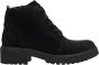 Wäldlaufer Waldläufer Dames Veterboot 716807-195-001 Zwart Wijdte H (41) - Thumbnail 2
