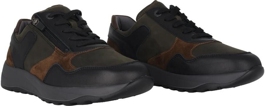 Waldläufer Comfortabele Heren Sneaker Bruin