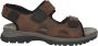 Waldläufer Comfortabele Herensandalen Bruin - Thumbnail 1
