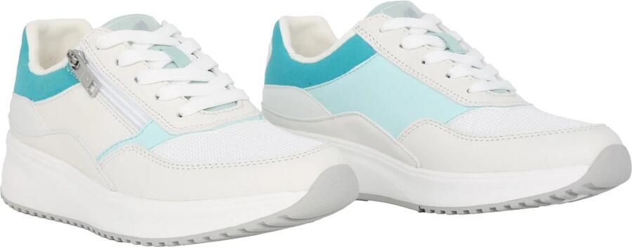 Waldläufer Comfortabele lace-zip sneaker wit - Foto 2