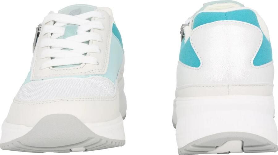 Waldläufer Comfortabele lace-zip sneaker wit - Foto 3