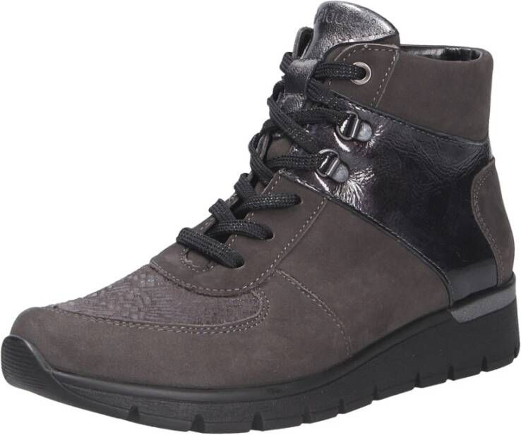 Waldläufer Comfortabele Nubuck Leren Enkellaars