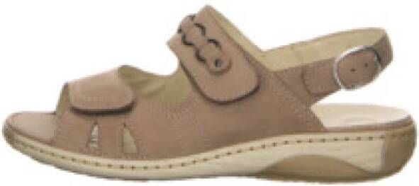 Waldläufer Comfortabele sandalen voor dames in beige