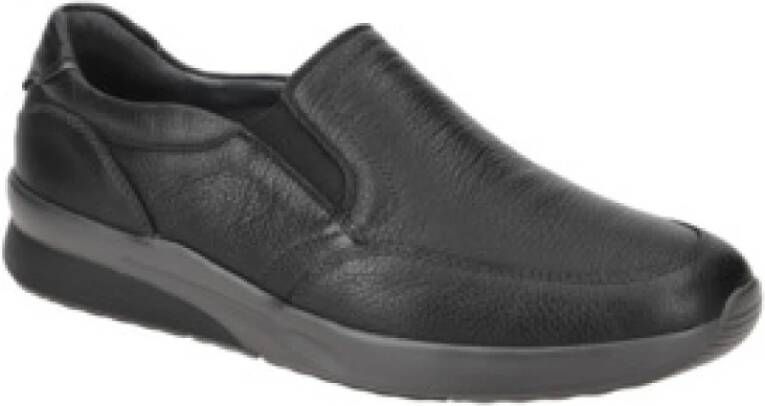 Waldläufer Comfortabele Slipper voor Heren in Zwart