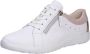 Waldläufer dames leren sportschoenen wit - Thumbnail 2
