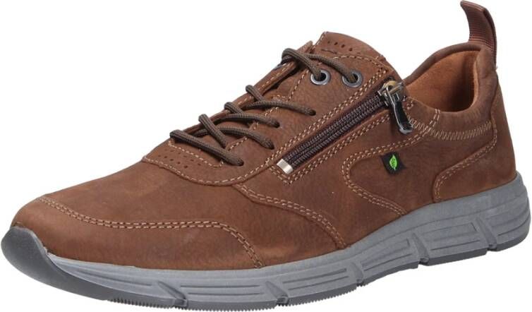 Waldläufer Bruine Heren Sneakers Brown Heren
