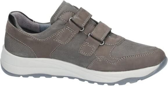 Waldläufer Heren Klittenbandschoen 662301-301-696 Grijs Wijdte K (44.5) - Foto 3