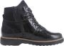 Waldläufer dames leren veterboot zwart lak - Thumbnail 2