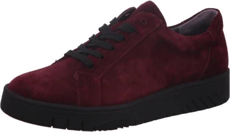 Waldläufer Dames Veterschoenen Red Dames