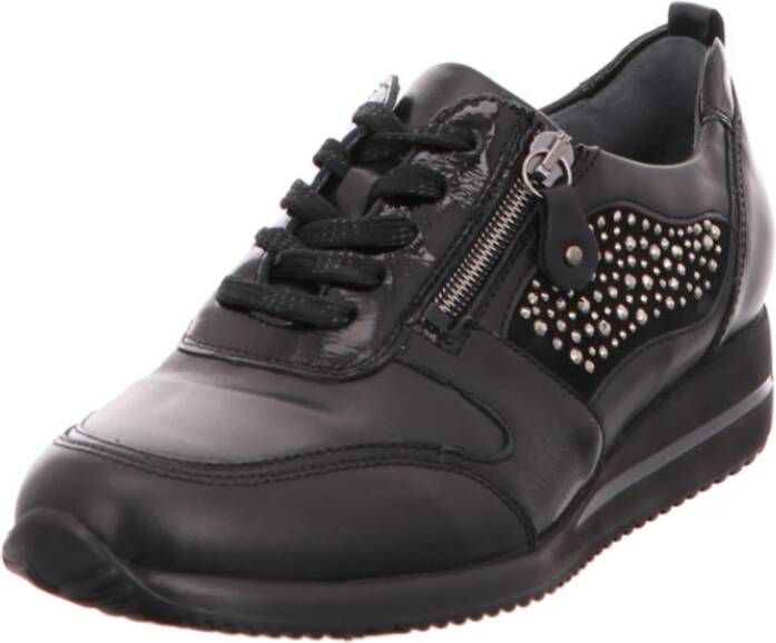 Waldläufer Dames veterschoenen van leer Himona