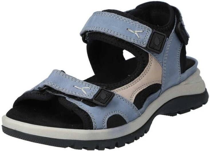 Waldläufer Dames outdoor sandalen in effen kleur