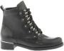Waldläufer Waldlaufer 903814 H Volwassenen VeterlaarzenHalf-hoge schoenen Kleur: Zwart - Thumbnail 2
