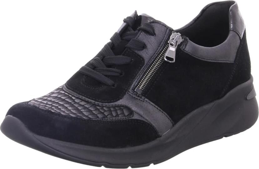 Wäldlaufer Waldläufer OrthoTritt Dames Sneaker 715H02-400-001 Zwart Wijdte H - Foto 5