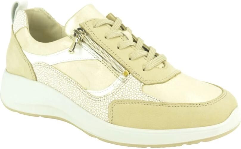 Wäldlaufer Waldlaufer Kalea Veterschoenen Laag beige