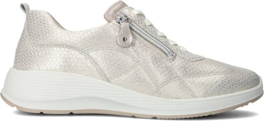 WALDLAUFER Waldläufer Lage Sneakers Dames Kalea Maat: 38 5 Materiaal: Leer Kleur: Goud - Foto 2