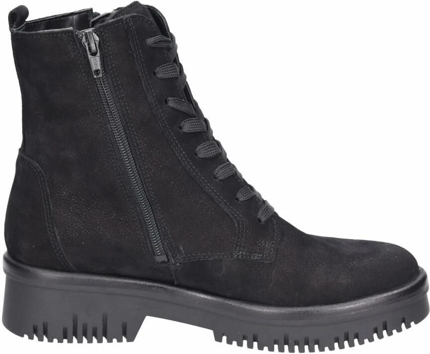 WALDLÄUFER Laarzen 'Stiefeletten Boot Damen 934802 189 001 Echtleder in schwarz' zwart