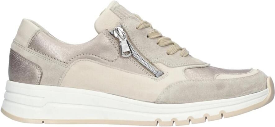 Waldläufer Dames Sneaker 957007-500-083 Beige Combi Wijdte H (40.5) - Foto 6