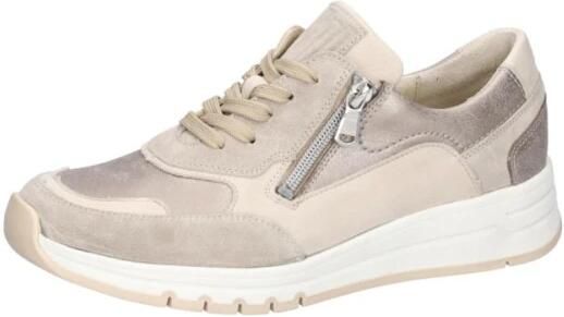 Waldläufer Dames Sneaker 957007-500-083 Beige Combi Wijdte H (40.5) - Foto 8
