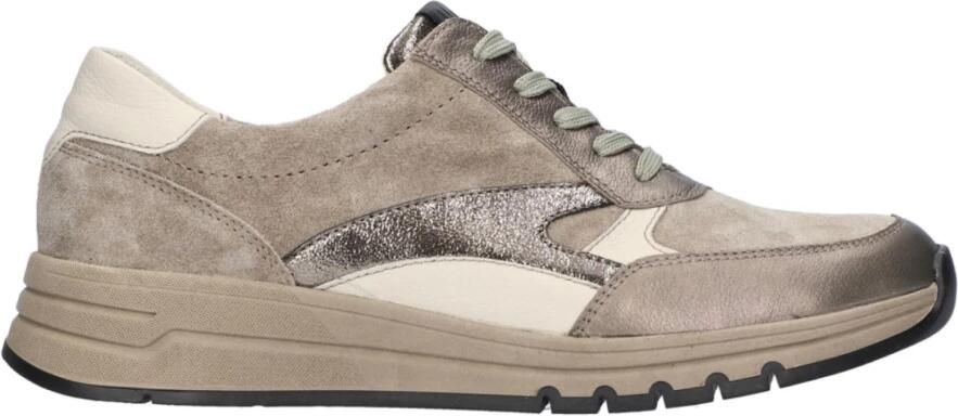Wäldlaufer WALDLAUFER DAMES SNEAKERS BRUIN 957003 602 212 H APRIL CHIC ORDER VEGA GREE BRONCE STO - Foto 2