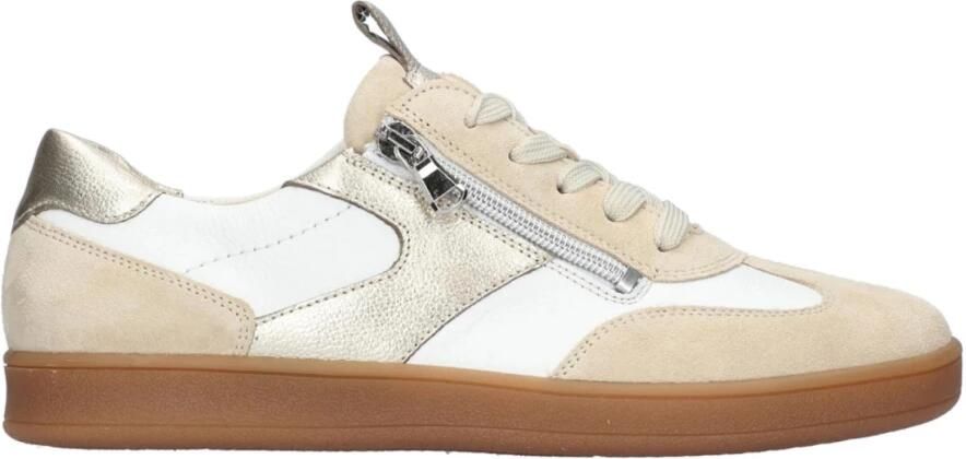 WALDLAUFER Waldläufer Lage Sneakers Dames Daisy Leer Beige - Foto 5