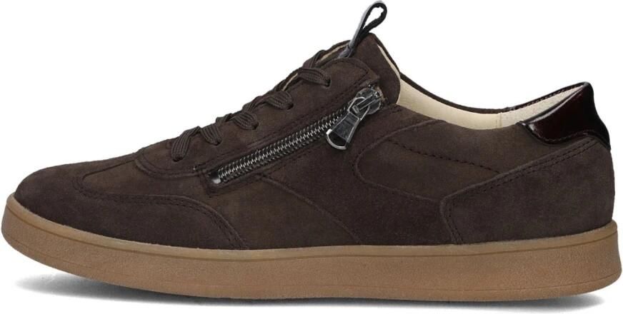 WALDLAUFER Waldläufer Lage Sneakers Dames H-daisy Suède Bruin