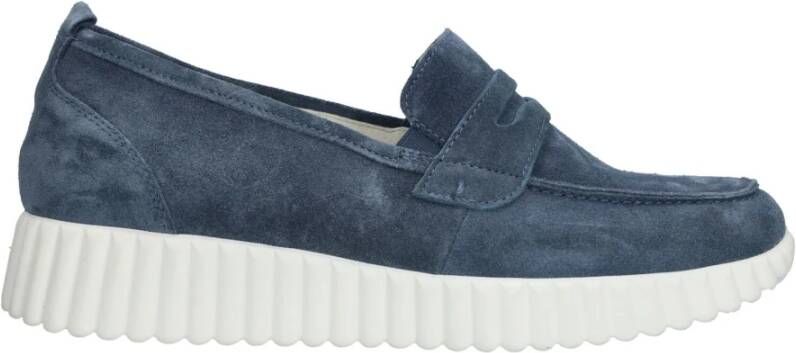 WALDLAUFER Waldläufer Instappers Dames H-lorela Maat: 41 5 Materiaal: Suède Kleur: Blauw - Foto 4