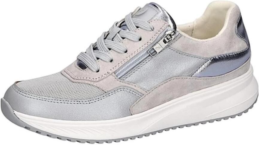 Waldläufer Waldlaufer 765001-107-267 dames veterschoenen sportief (7 5) grijs - Foto 9