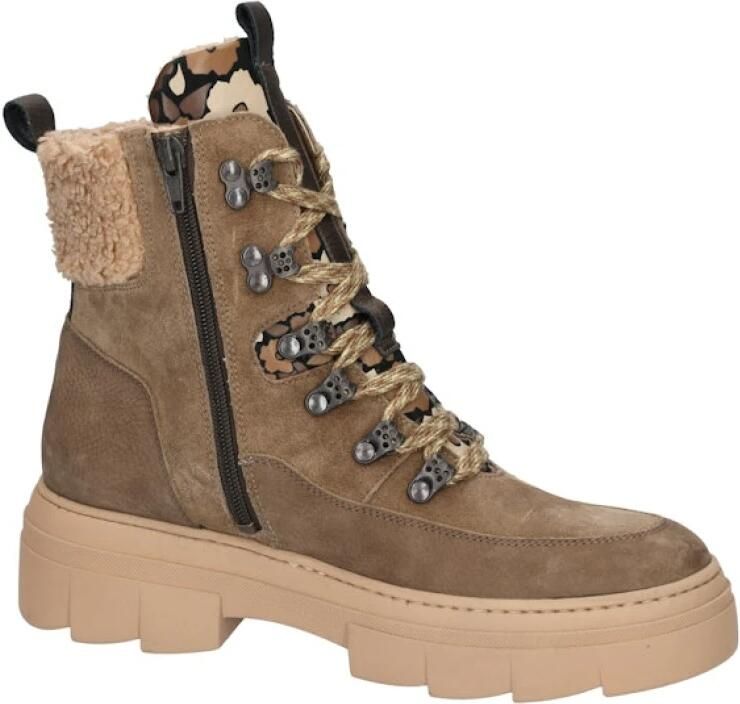 WALDLÄUFER Boots 'Stiefel Damen 977806-500 344 Echtleder in braun' bruin