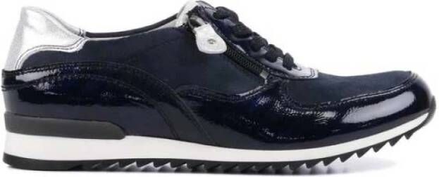 Waldläufer H- Sneaker Hurly 370013 701 878 Blauw Dames