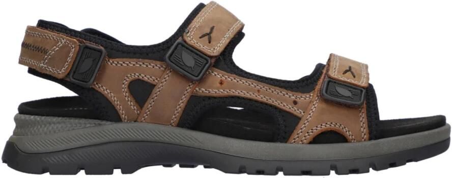 Wäldlaufer Heren Sandalen Waldlaufer H-taro 746004-104-026 Bruin - Foto 2