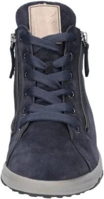 Wäldlaufer Waldlaufer 961801-H-Teresa Hoge sneakers Veterboots Dames veterschoenen Dames sneakersHalf-hoge schoenen Blauw - Foto 10