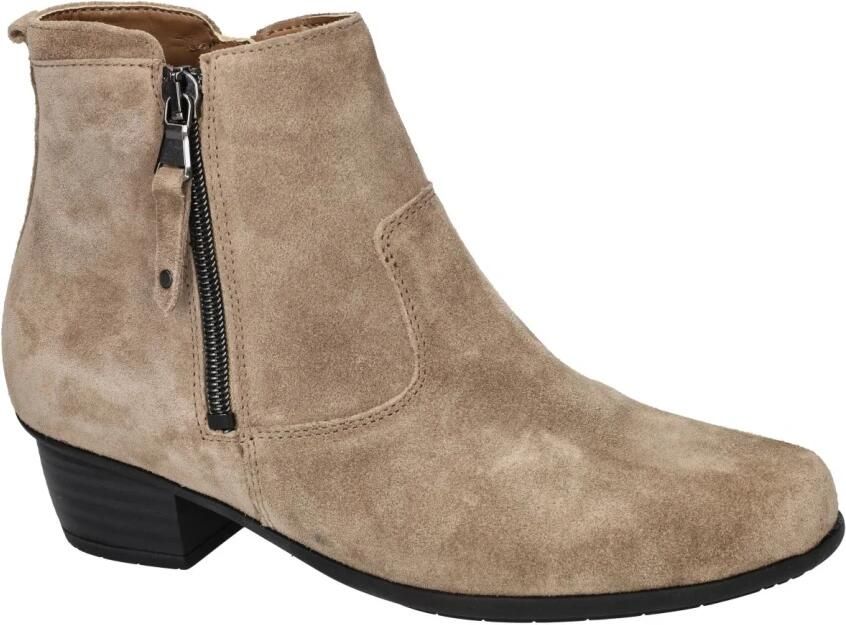 Wäldlaufer Waldlaufer -Dames beige enkellaarzen
