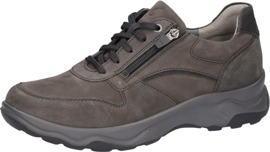 Waldläufer Heren Sneaker 718006-310-696 Donkergrijs Wijdte H (42.5) - Foto 8