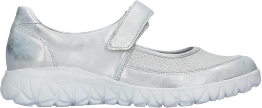 Waldläufer Havy dames ballerina Zilver