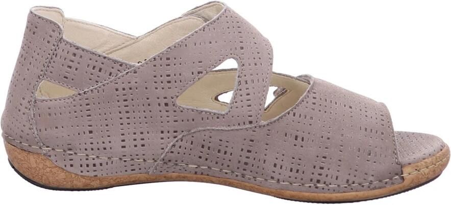 Waldläufer Sandalen HELIETT wedge-sandaal zomerschoen comfort-schoen klittenbandsluitingen h-breedte - Foto 4