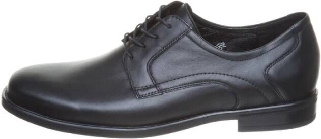 Waldläufer Henry Zwarte Veterschoenen