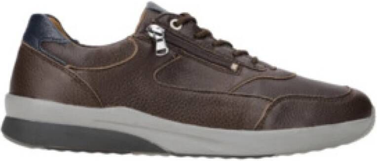 Waldläufer Heren Veterschoenen Brown Heren